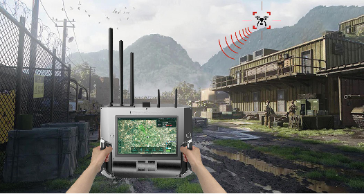 便攜式無(wú)人機(jī)察打誘一體裝備